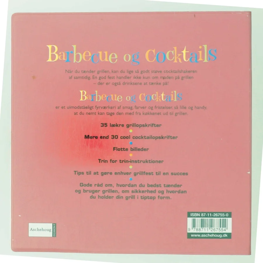 Weber's barbecue og cocktails af Scott Givot (Bog)