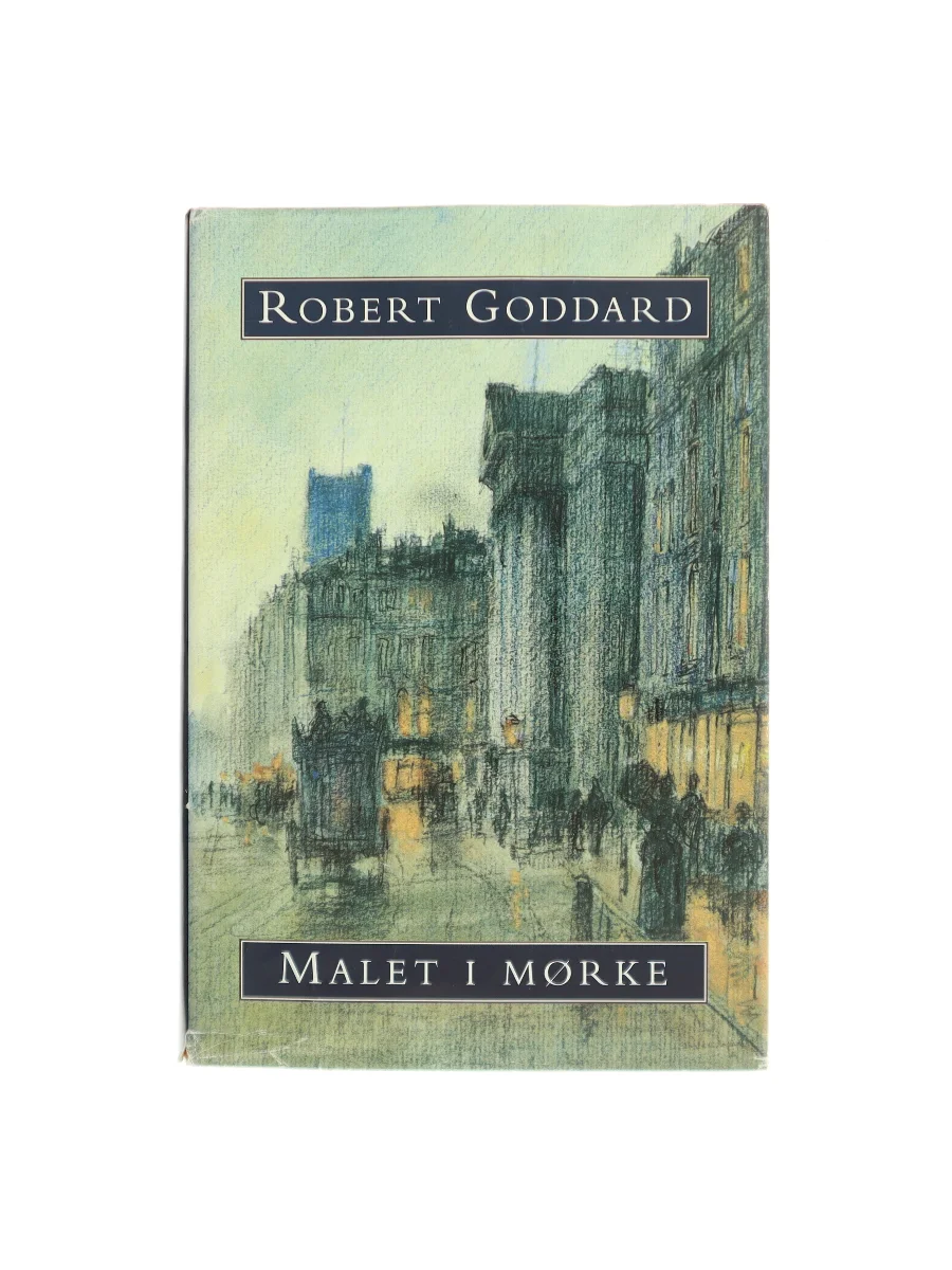 Forsiden af Malet i mørke (Painting the Darkness) af Robert Goddard