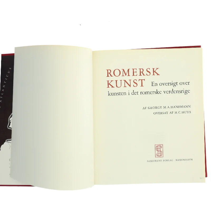 Romersk Kunst af George M. A. Hanfmann (Bog)