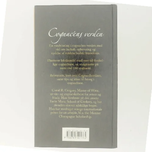 Cognac'ens verden af Conal Gregory (Bog)
