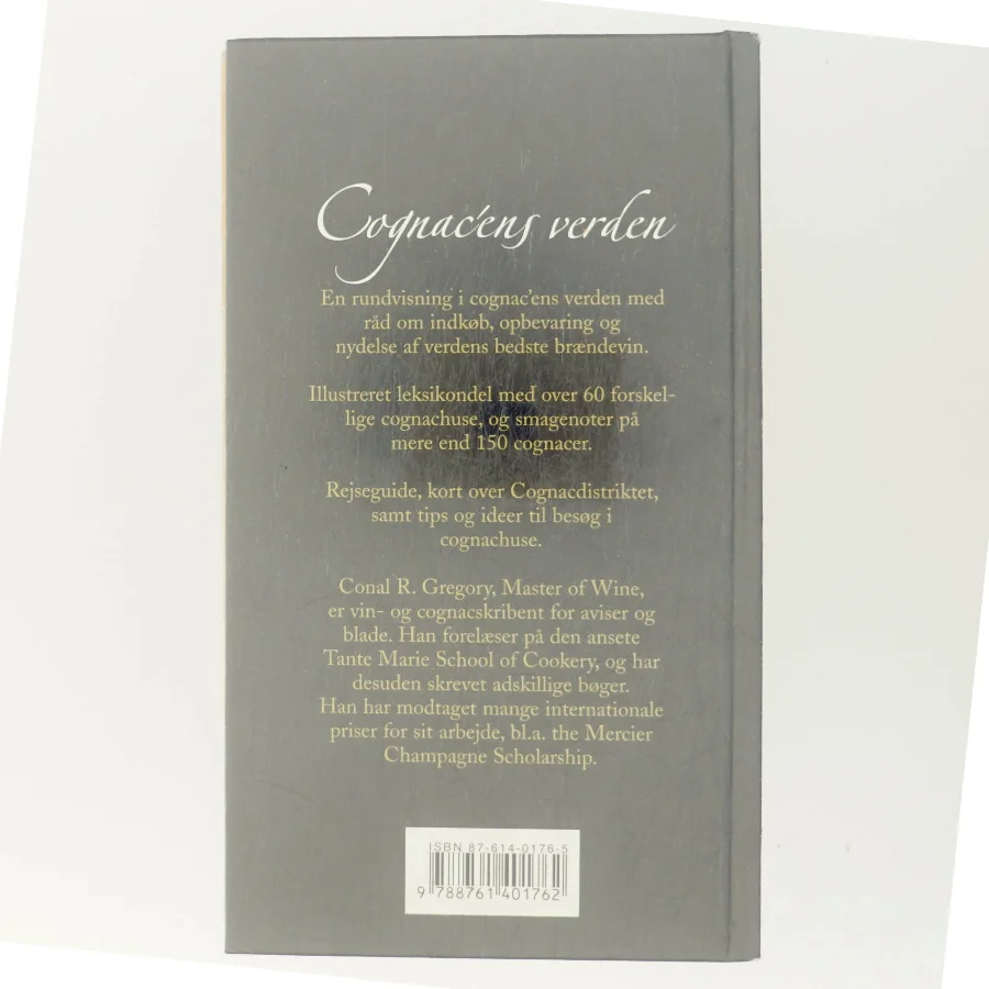 Cognac'ens verden af Conal Gregory (Bog)