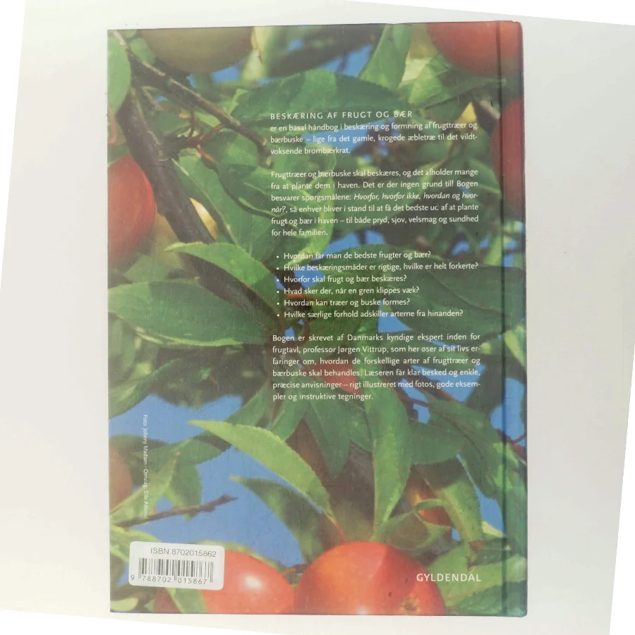 Beskæring af frugt og bær af J. Vittrup Christensen (Bog)