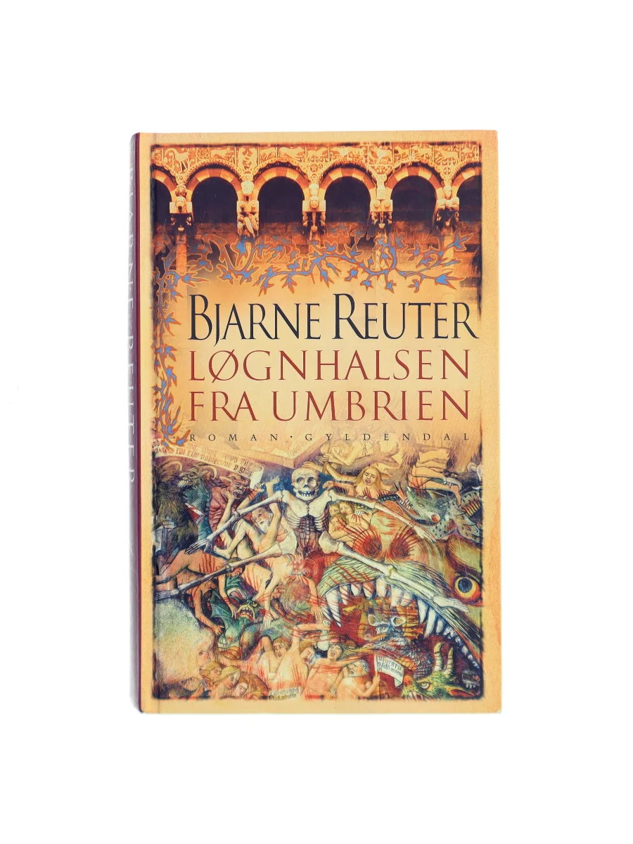Forsiden af Løgnhalsen fra Umbrien af Bjarne Reuter
