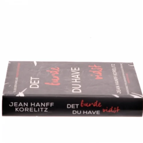 Det burde du have vidst af Jean Hanff Korelitz (f. 1961) (Bog)