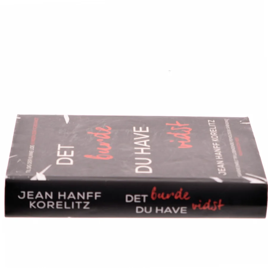 Det burde du have vidst af Jean Hanff Korelitz (f. 1961) (Bog)