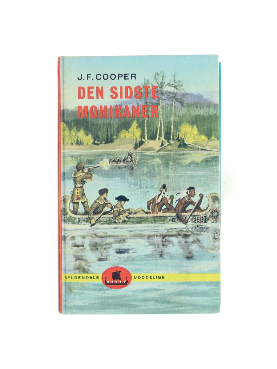 Forsiden af Den sidste Mohikaner af J. F. Cooper