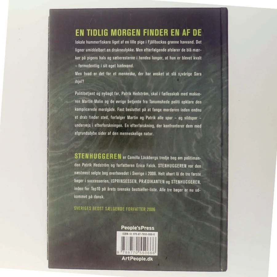 Stenhuggeren : kriminalroman af Camilla Läckberg (Bog)