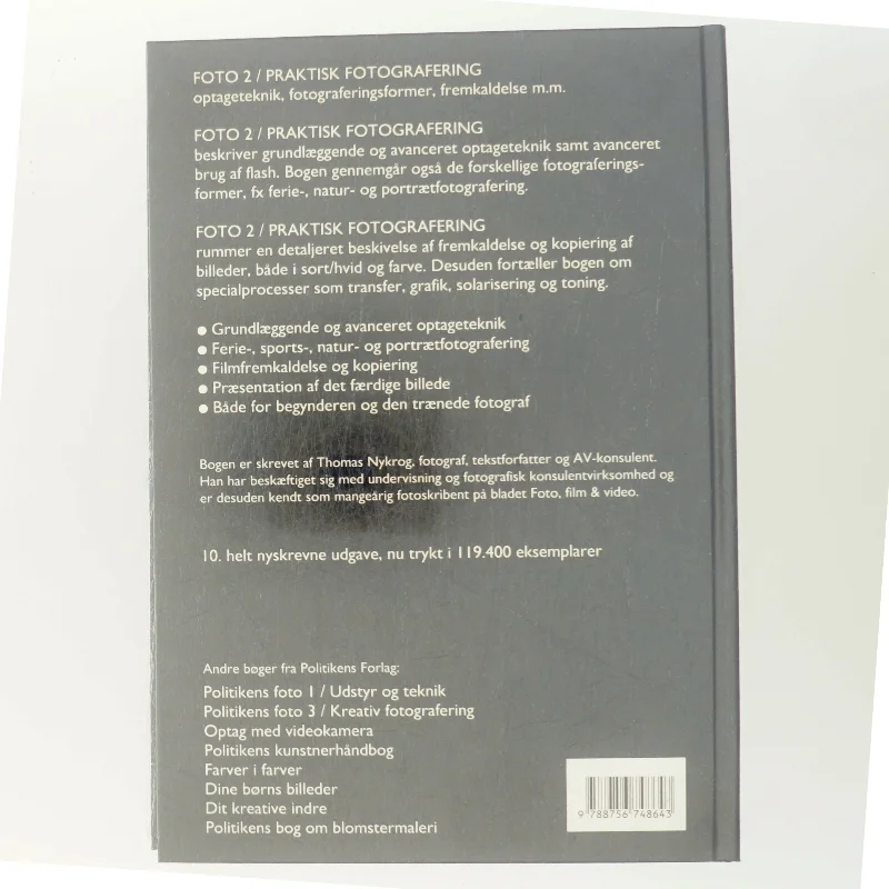 Politikens foto af T Nykrog (Bog)