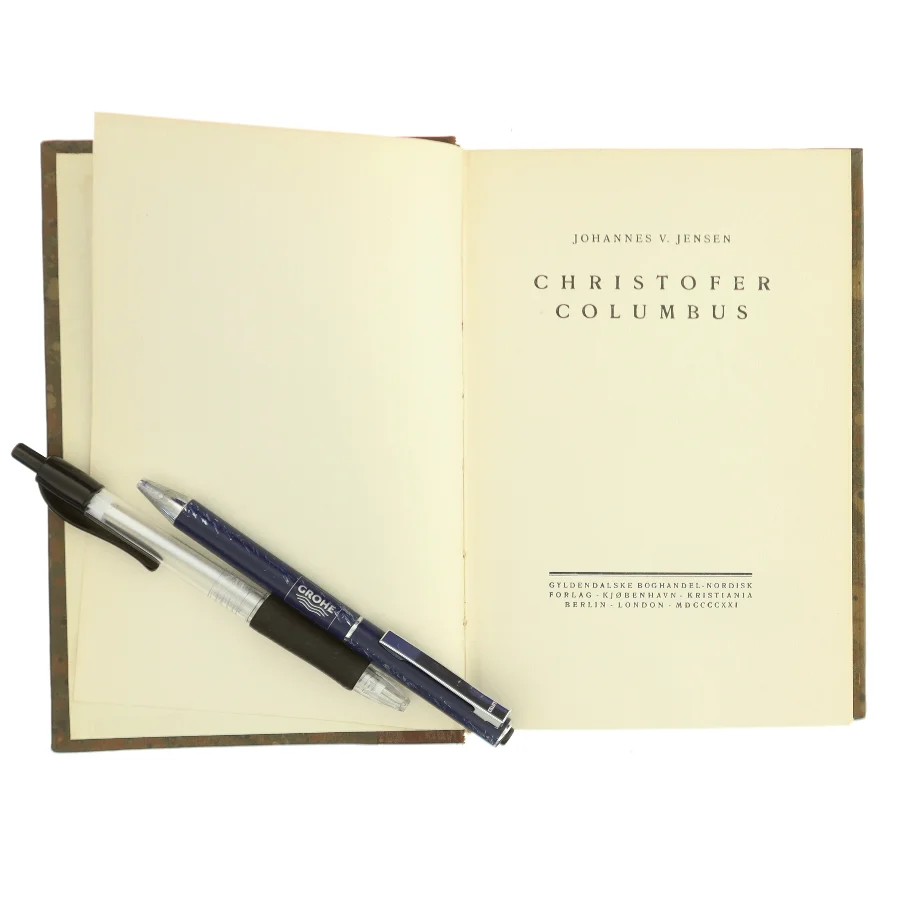 Christofer Columbus af Johannes V. Jensen (Bog)