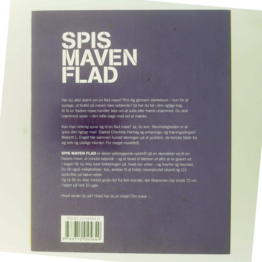 Spis maven flad : sådan gør du : 111 skønne opskrifter af Charlotte Hartvig (Bog)