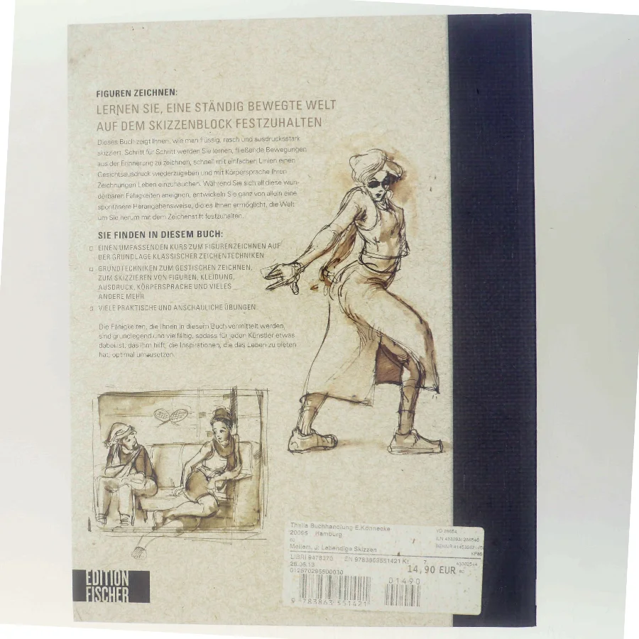 Lebendige Skizzen af Jeff Mellem (Bog)