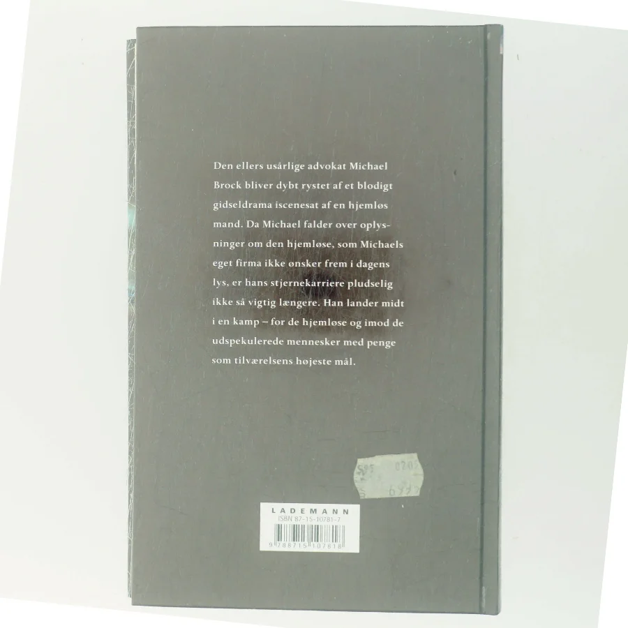 De fortabtes advokat af John Grisham (Bog)