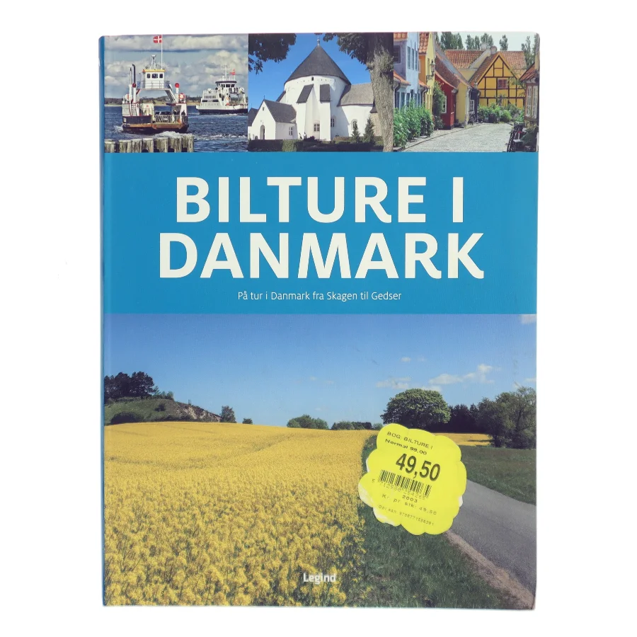 Bilture i Danmark : på tur i Danmark fra Skagen til Gedser af Jørgen Hansen (f. 1951-05-06) (Bog)