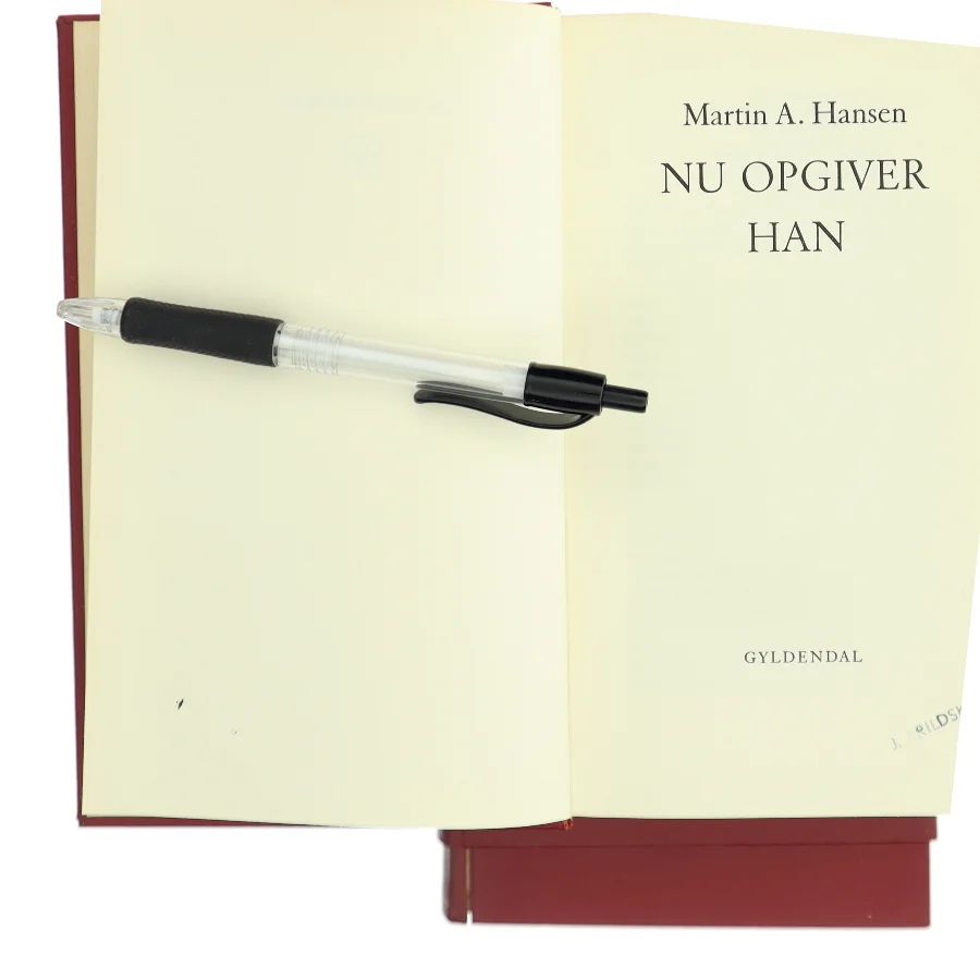 Nu opgiver han af Martin A. Hansen (Bog)