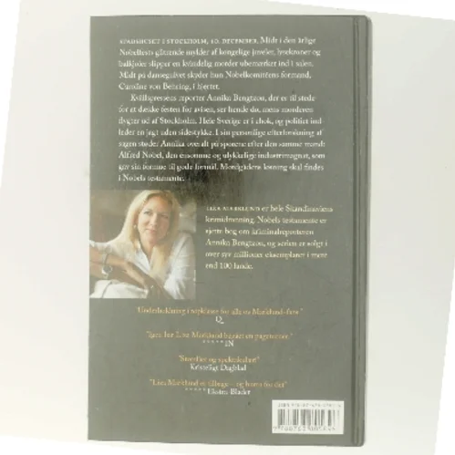 Nobels testamente af Liza Marklund (Bog)