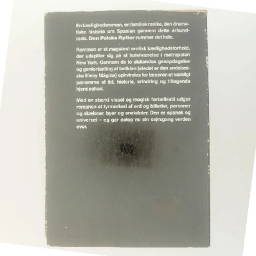 Den Polske Rytter af Antonio Muñoz Molina (Bog)