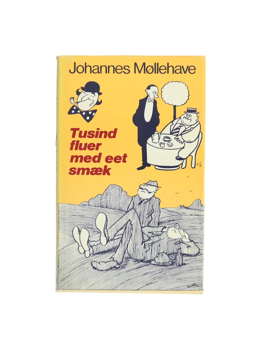 Forsiden af Tusind fluer med eet smæk af Johannes Møllehave