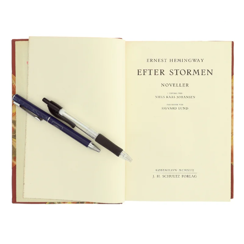 Efter Stormen af Ernest Hemingway (Bog)