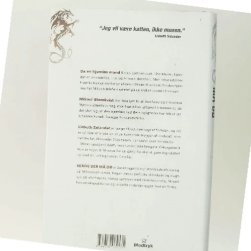 Hende der må dø af David Lagercrantz (Bog)