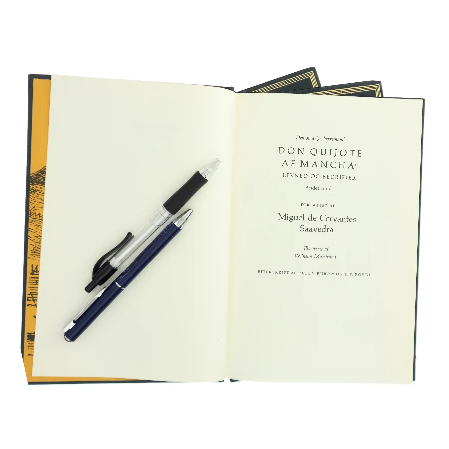 Don Quijote af Manchas Levned og Bedrifter af Miguel de Cervantes Saavedra (Bog)