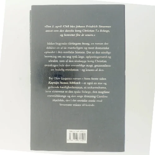 Livlaegens Besog: Roman (Danish Edition) af Per Olov Enquist (Bog)