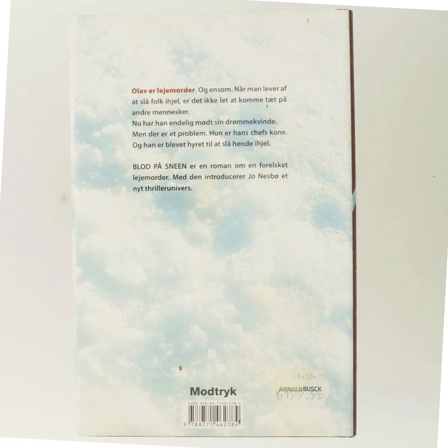 Blod på sneen af Jo Nesbø (Bog)