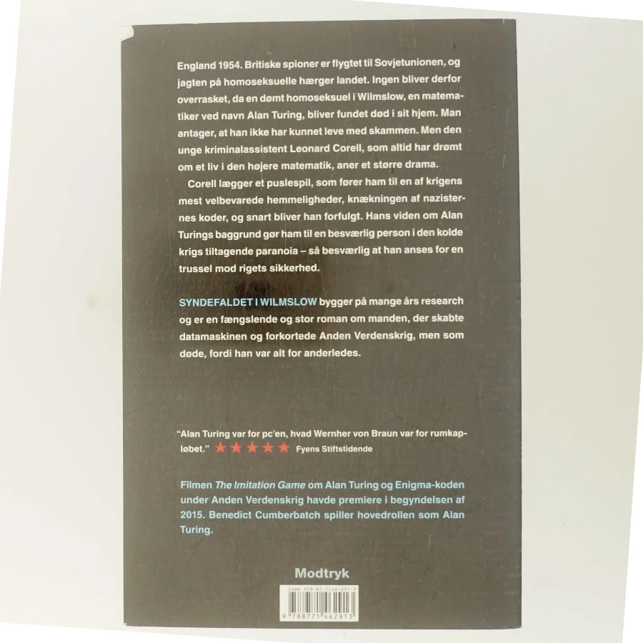 Syndefaldet i Wilmslow af David Lagercrantz (Bog)