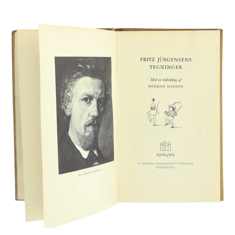 Fritz Jürgensens Tegninger af Fritz Jürgensen (Bog)