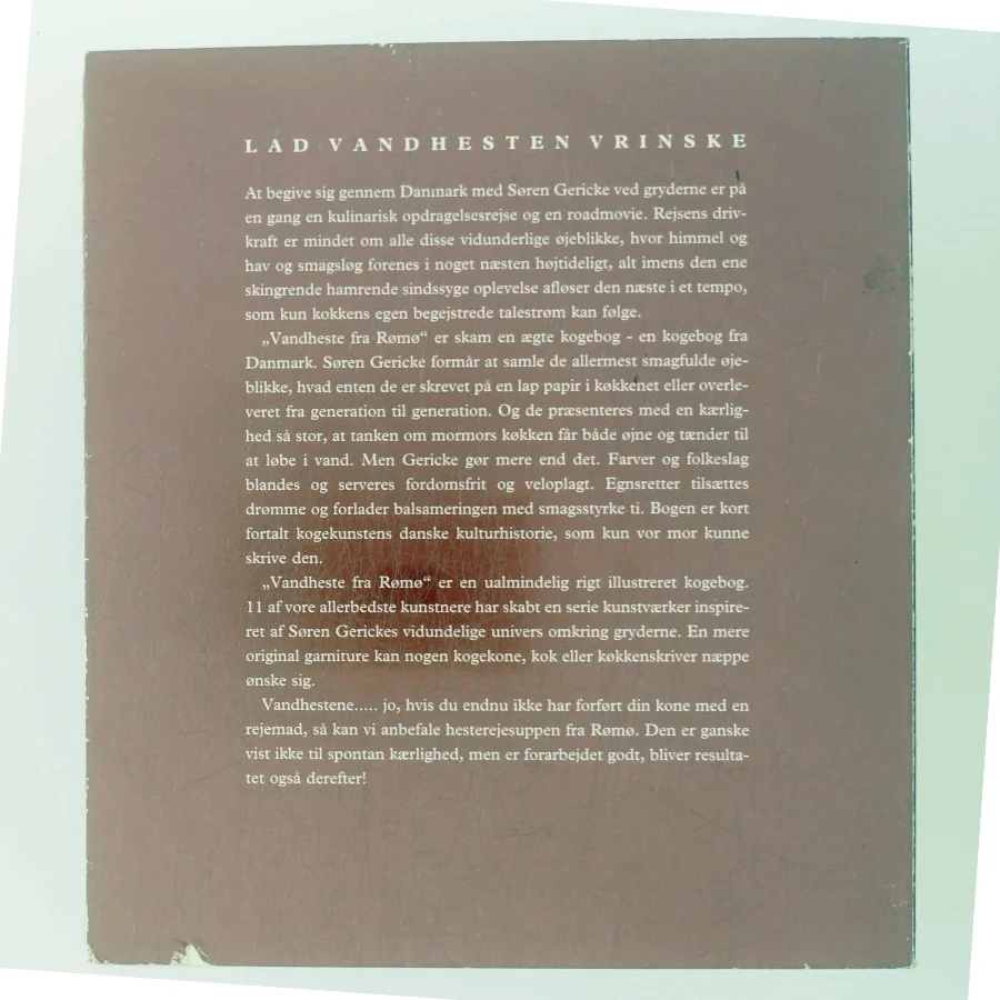 Vandheste fra Rømø af Søren Gericke (Bog)