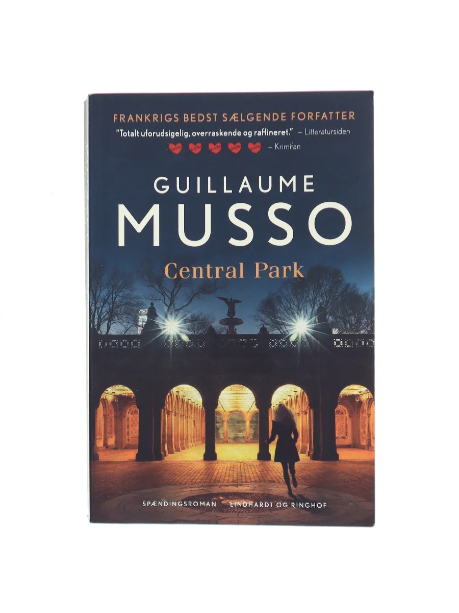 Forsiden af Central Park af Guillaume Musso