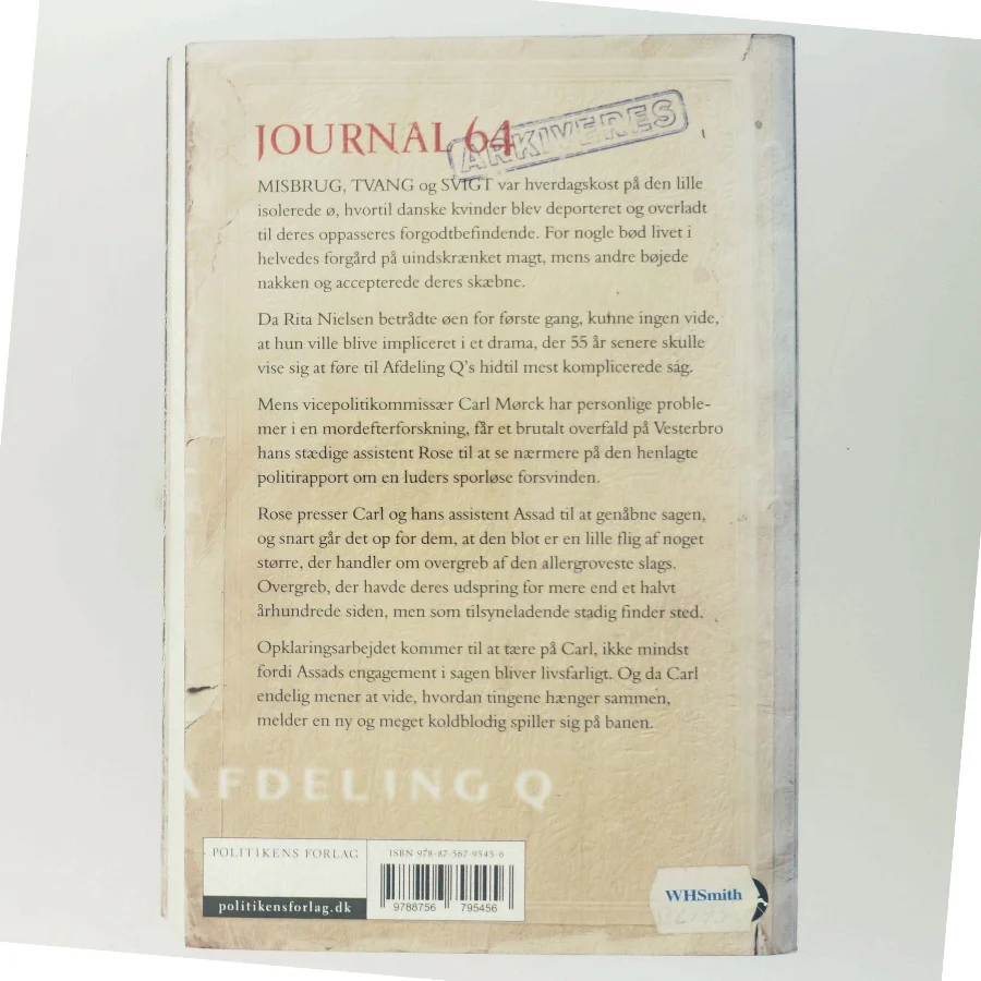 Journal 64 : krimithriller af Jussi Adler-Olsen (Bog)