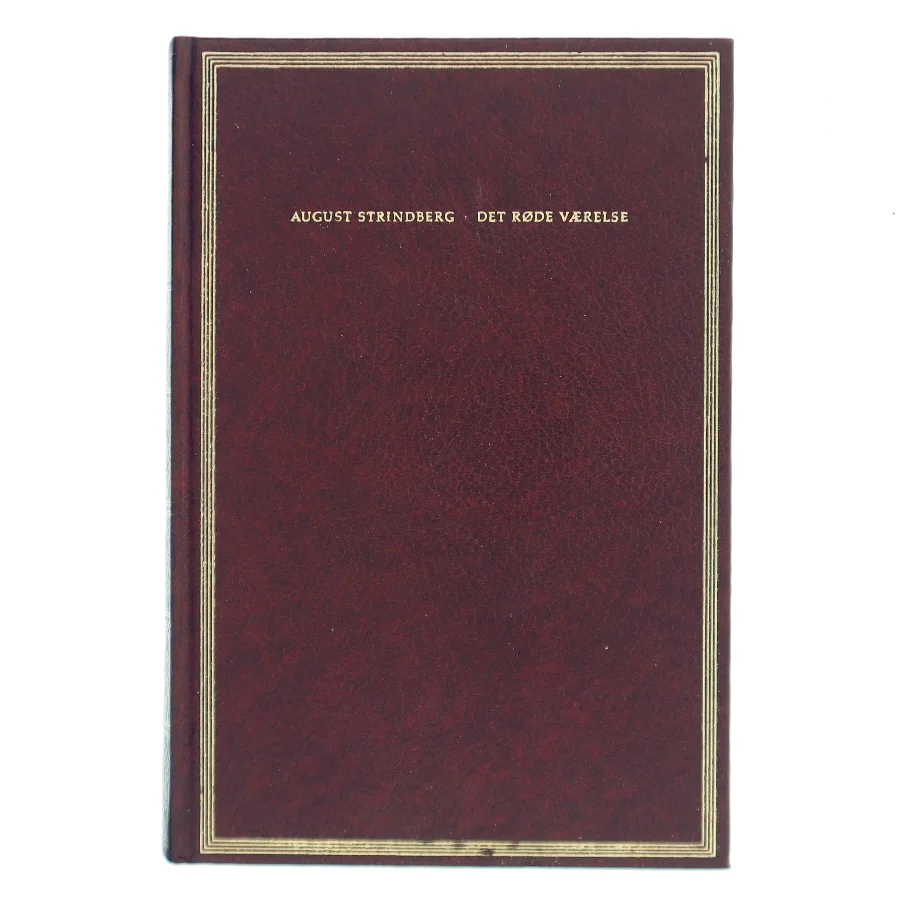 Det røde værelse af August Strindberg (Bog)