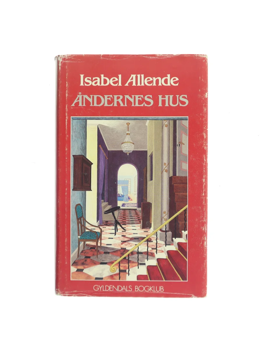 Forsiden af Åndernes hus (La casa de los espíritus) af Isabel Allende