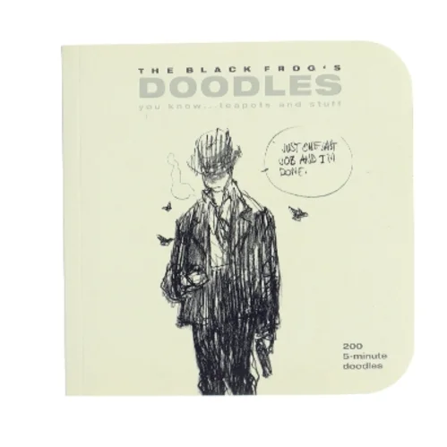The Black Frog's Doodles af The Black Frog (Bog)