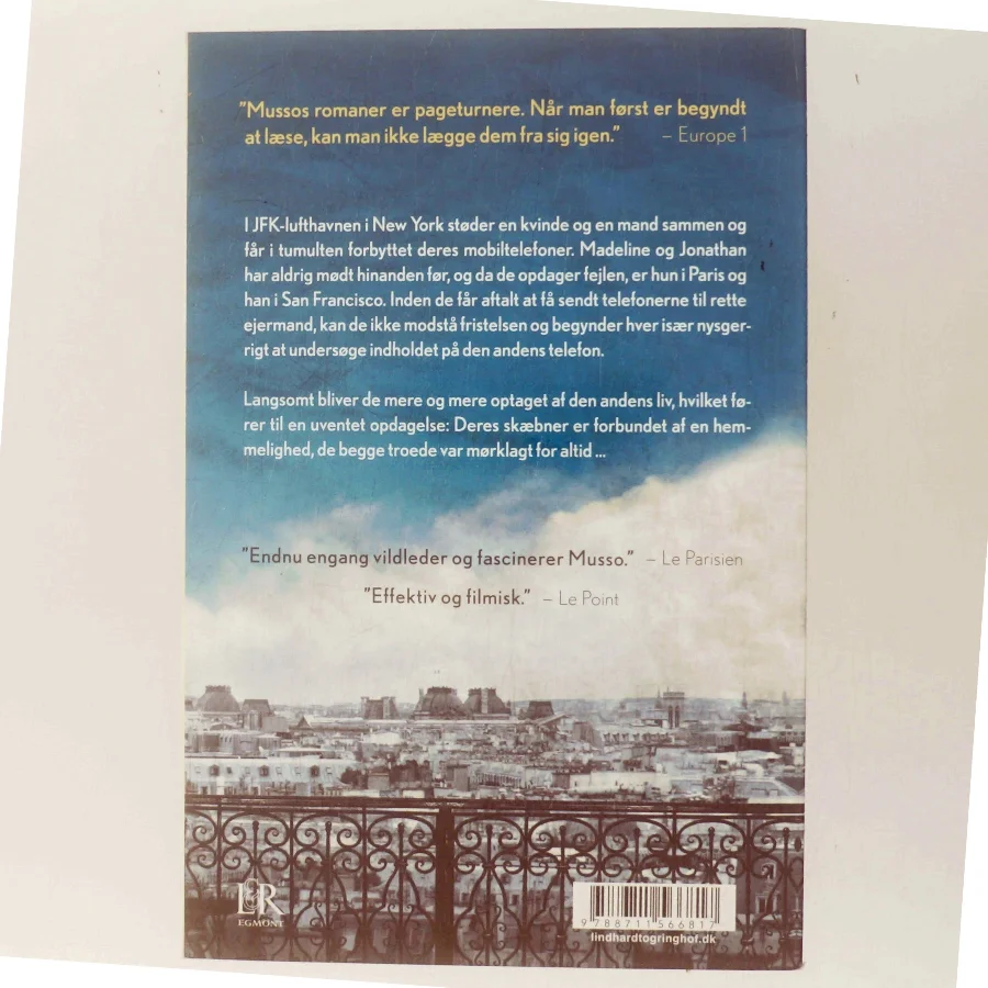 Opkald fra en engel af Guillaume Musso (Bog)