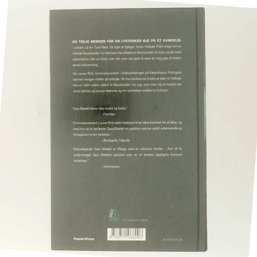 Kun ét liv af Sara Blædel (Bog)