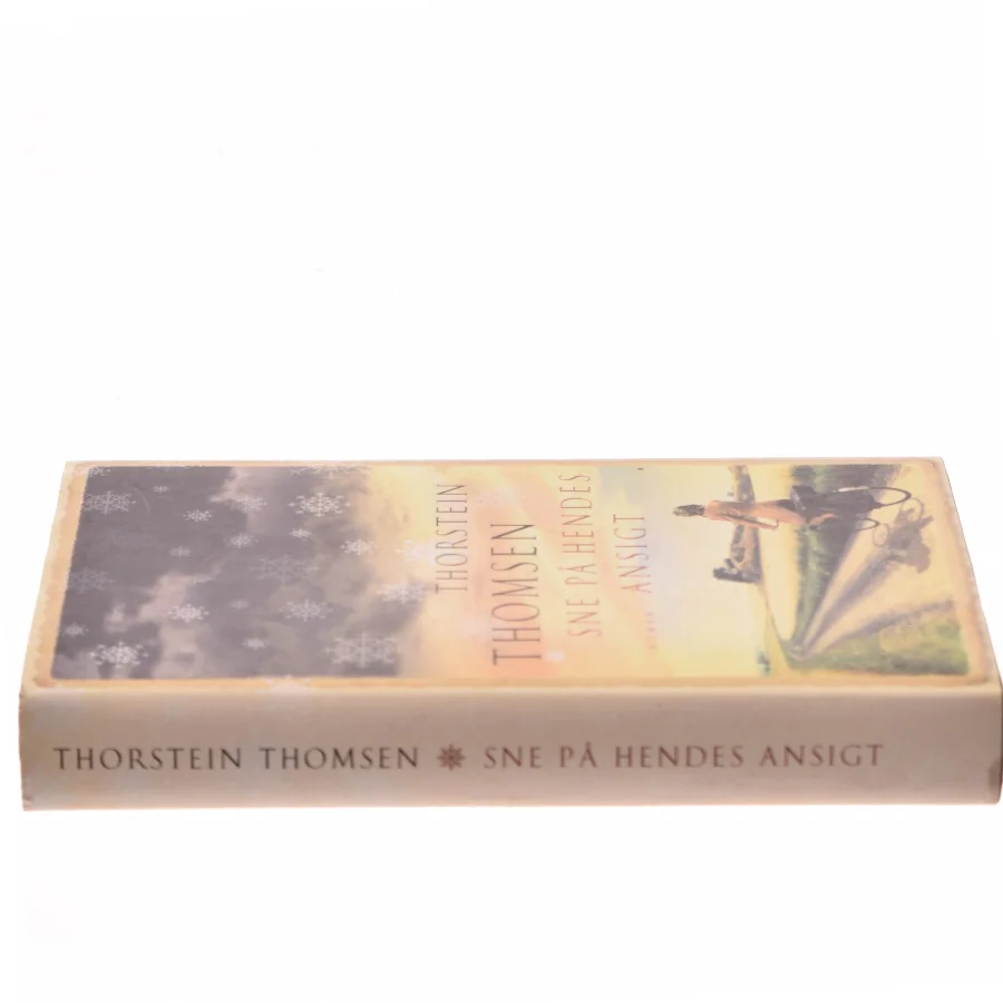 Sne på hendes ansigt af Thorstein Thomsen (f. 1950) (Bog)