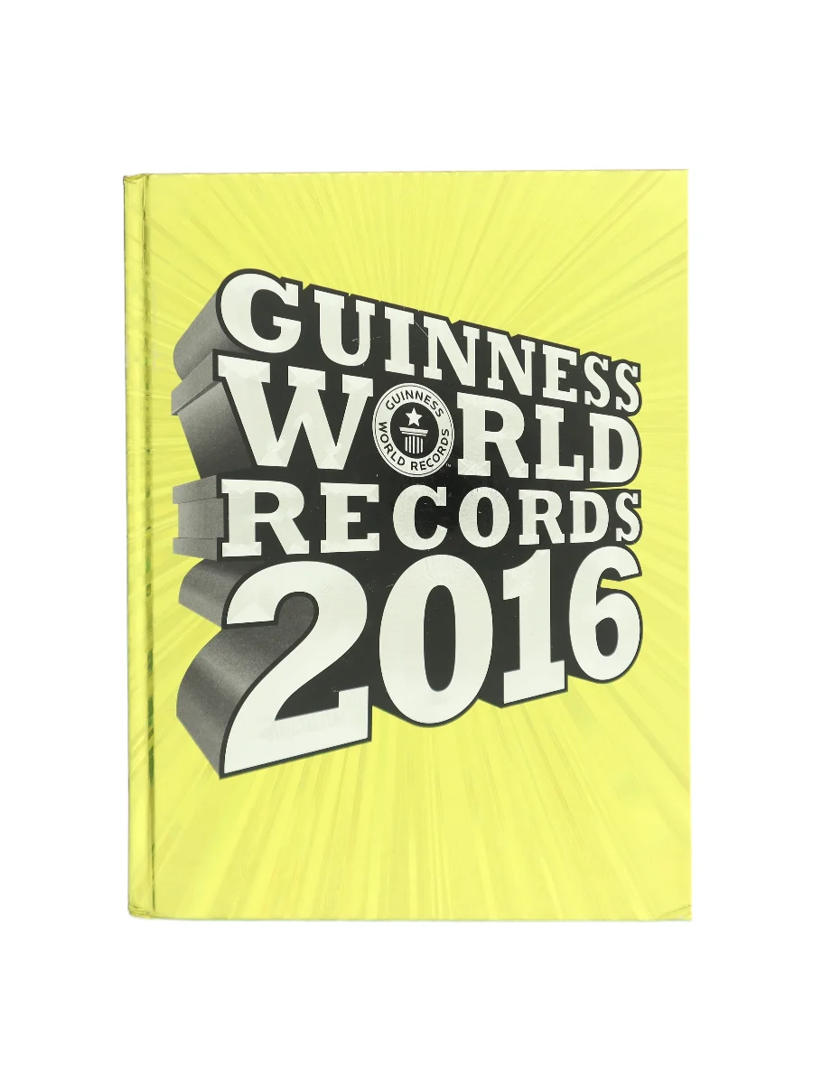 Forsiden af Guinness World Records 2016 af Redaktør: Craig Glenday