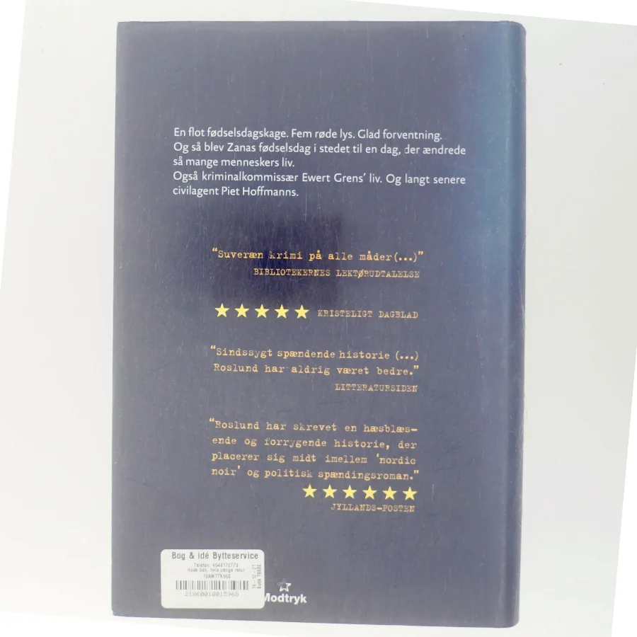 Hun Skal Leve af Anders Roslund (Bog)