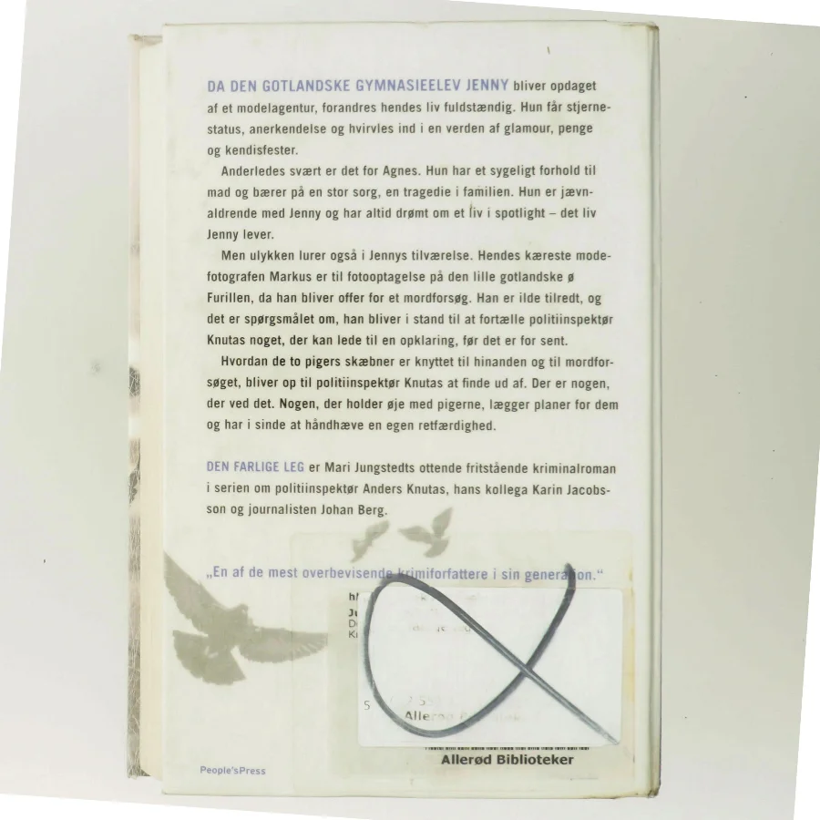 Den farlige leg af Mari Jungstedt (Bog)