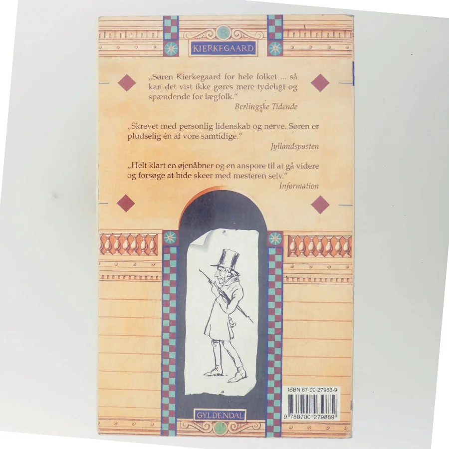 Livet forstås baglæns, men må leves forlæns : historien om Søren Kierkegaard af Peter Thielst (Bog)