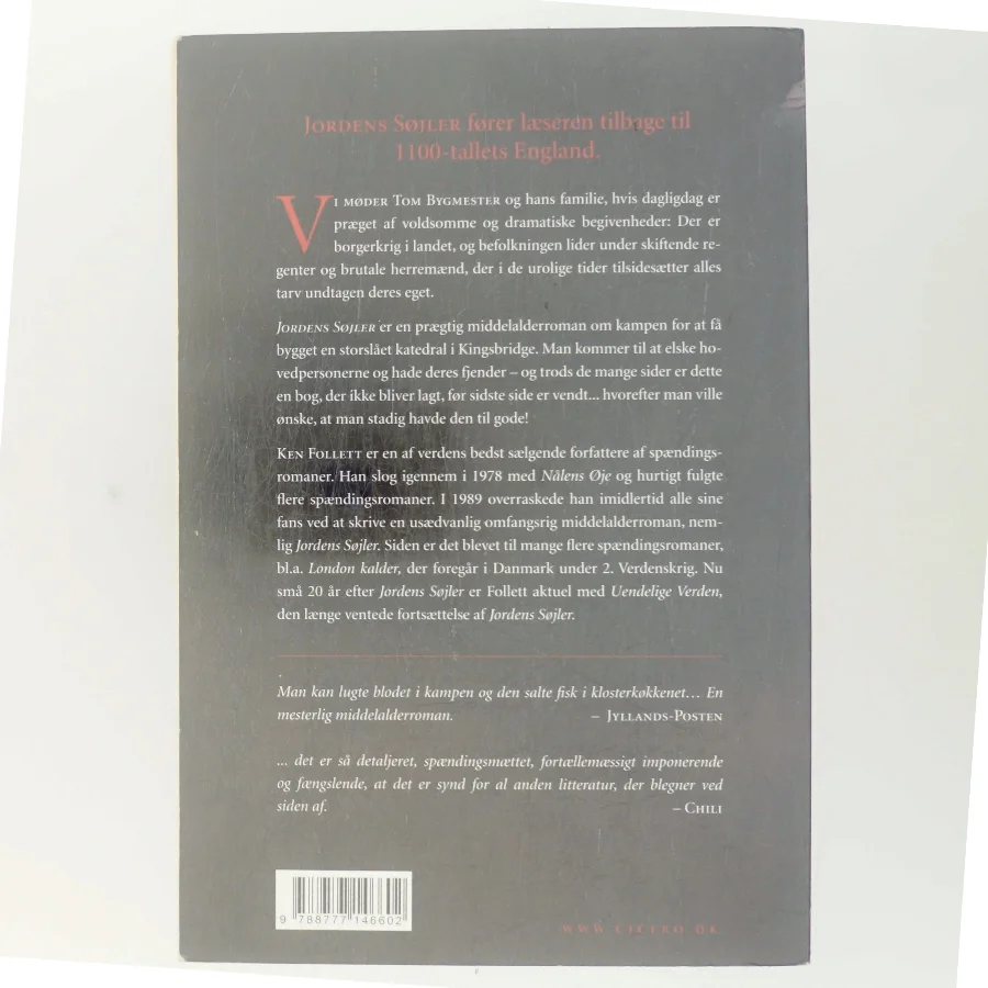 Jordens SÃ¸jler af Ken Follett (Bog)
