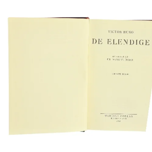 De elendige af Victor Hugo (Bog)