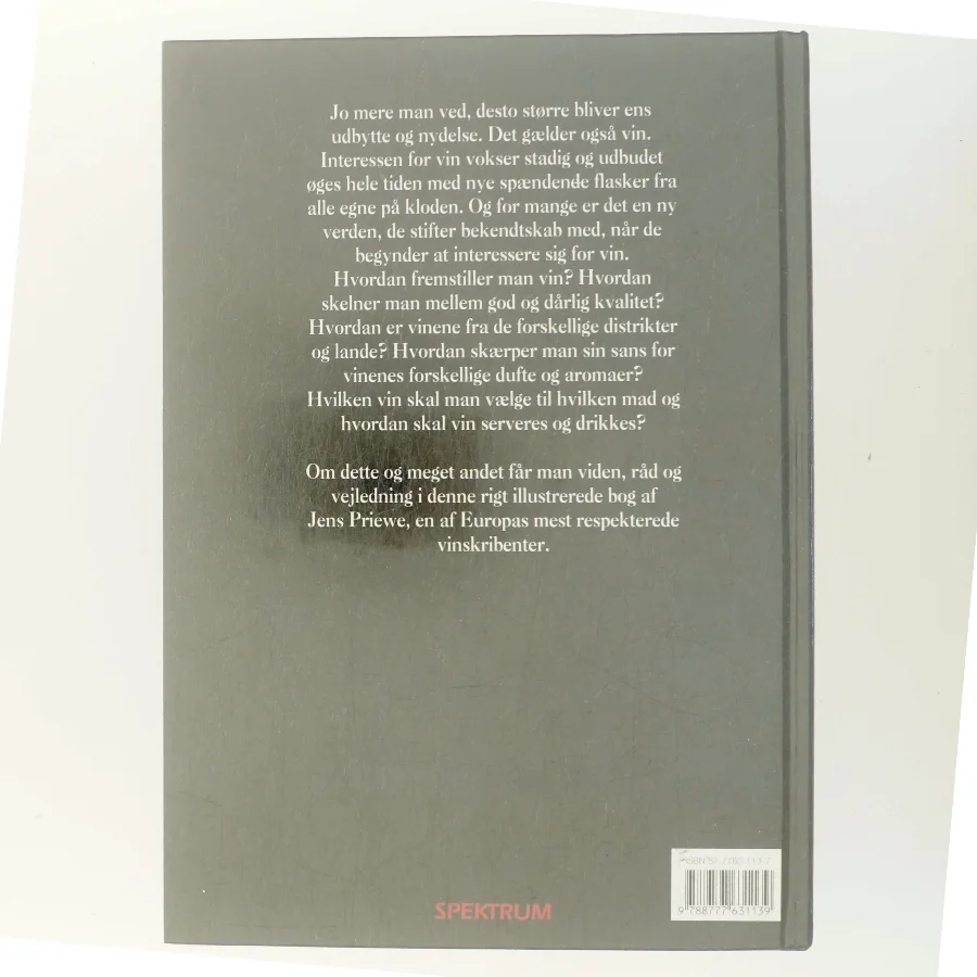 Vin : en guide til vinens verden af Jens Priewe (Bog)