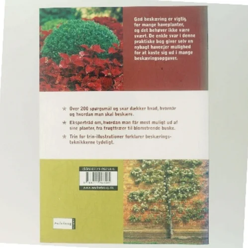 Beskæring : ekspertsvar på alle spørgsmål af Richard Bird (Bog)