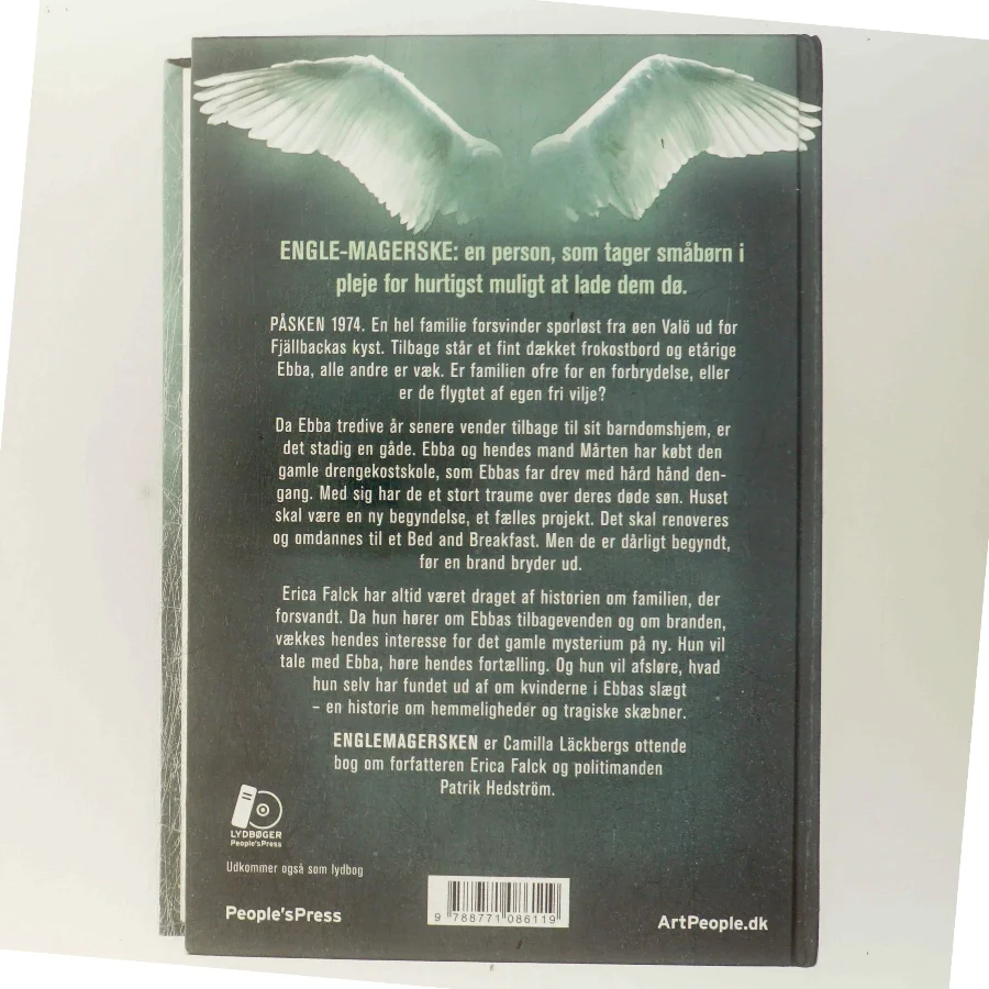 Englemagersken : kriminalroman af Camilla Läckberg (Bog)