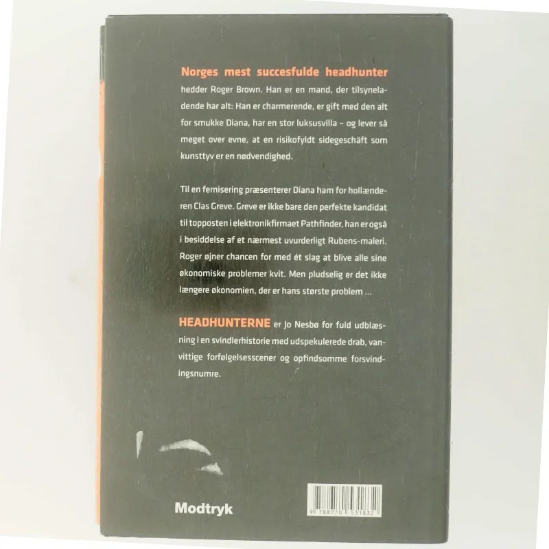 Headhunterne : roman af Jo Nesbø (Bog)