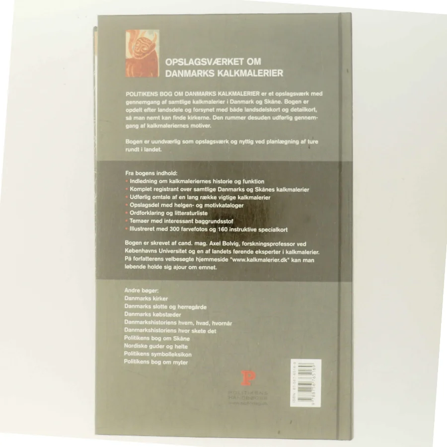 Politikens bog om Danmarks kalkmalerier af Axel Bolvig (Bog)