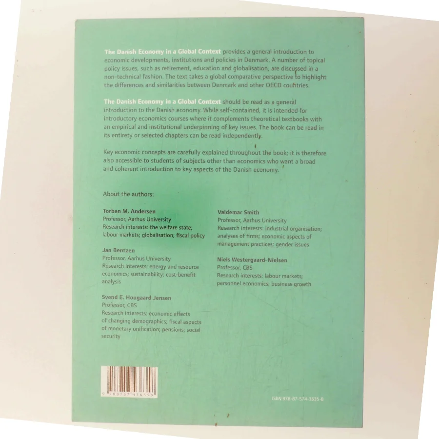 The Danish economy in a global context af Torben M. Andersen (f. 1956) (Bog)