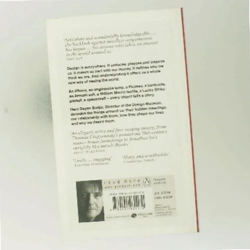 The language of things af Deyan Sudjic (Bog)